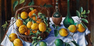 Margaret Olley / Lemons and oranges (detail) 1964 / Purchased 1964 / Collection: Queensland Art Gallery | Gallery of Modern Art