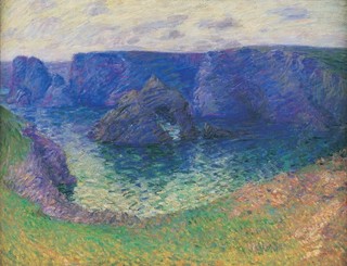 John Russell, Australia/France 1858-1930 / Roc Toul (Roche Guibel) (Toul Rock (Guibel Rock)) 1904-05 / Oil on canvas / 98.4 x 128cm / Gift of Lady Trout 1979 / Collection: Queensland Art Gallery | Gallery of Modern Art