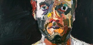 Ben Quilty, Australia, b.1973 / Self-portrait after Afghanistan 2012 / Oil on canvas / 130 x 120 cm / Private collection, Sydney / © Ben Quilty