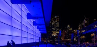 James Turrell, United States, b.1943 / Night Life 2018 / Commissioned 2017 to mark the tenth anniversary of the opening of the Gallery of Modern Art. This project has been realised with generous support from the Queensland Government; Paul, Sue and Kate Taylor; the Neilson Foundation and the Queensland Art Gallery | Gallery of Modern Art Foundation Appeal / Collection: Queensland Art Gallery | Gallery of Modern Art / © James Turrell